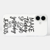Coques Case-Mate iPhone Make Today Count : Live with No Regrets (Verso (horizontal))