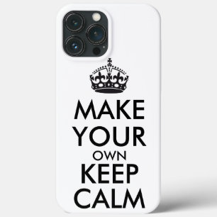 Case-Mate iPhone Case Make your own keep calm