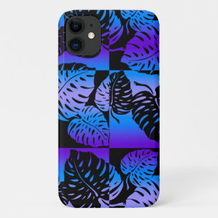 Case-Mate iPhone Case Makua Monstera Hawaiian Stried Blend Purple