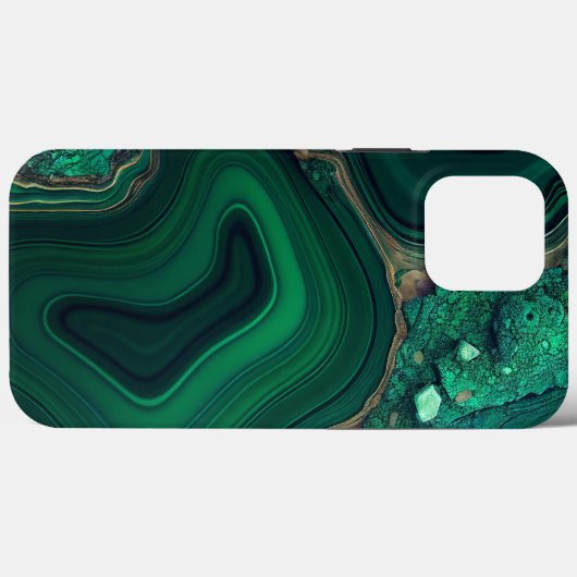 Coques Case-Mate iPhone Malachite Cu6CO3(OH)2 (Verso (horizontal))