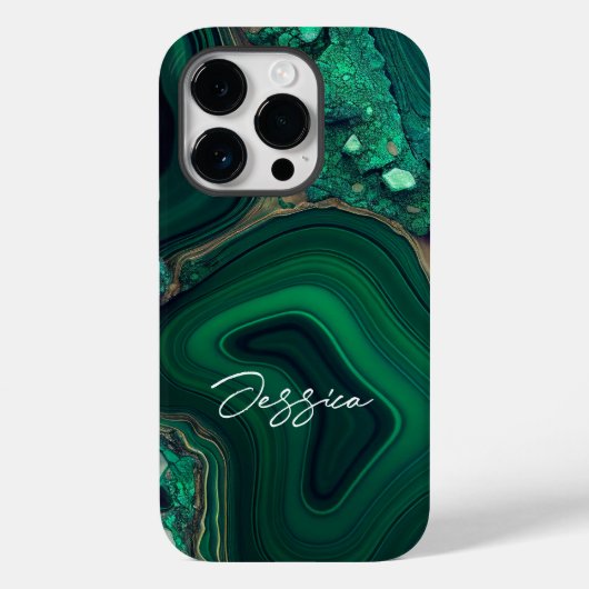 Coques Case-Mate iPhone Malachite Cu6CO3(OH)2 (Verso)
