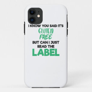 Case-Mate iPhone Case Maladie Celiaque Gluten Libre Lire Le Étiquette Gl