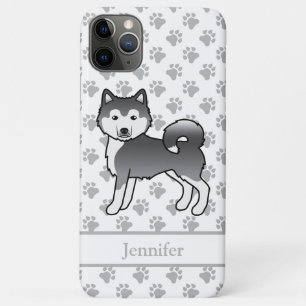 Case-Mate iPhone Case Malamute d'Alaska bleu chien de dessin animé migno