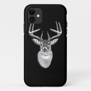 Etui iPhone Case-Mate Mâle sur les cerfs communs noirs audacieux de
