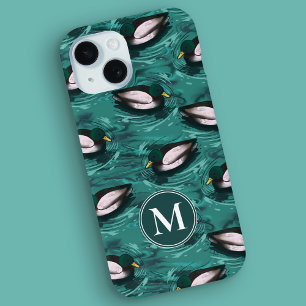 Coque Pour iPhone 15 Mallards La baignade dans le Motif aquatique
