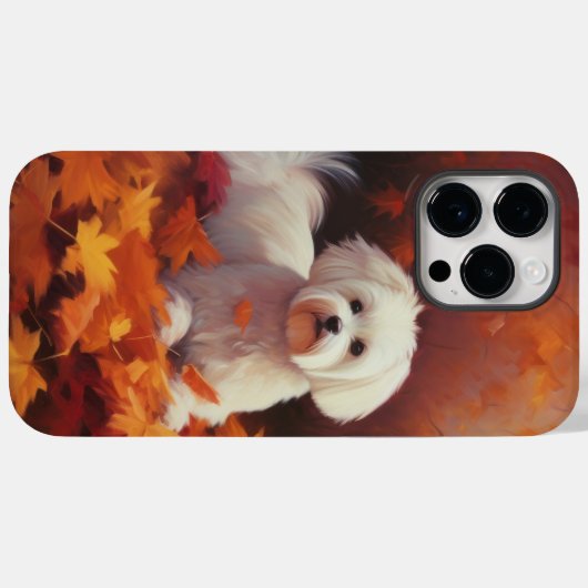Coques Case-Mate iPhone Maltais en automne Feuilles automne Inspiration (Verso (horizontal))