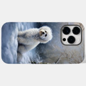Coques Case-Mate iPhone Maltais Laisser Neige Noël (Verso (horizontal))