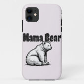 Coques Case-Mate iPhone Mama Bear (Dos)