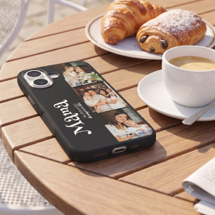 Coques iPhone 16 Mama Établie 3 Photo Noms Enfants Amusant
