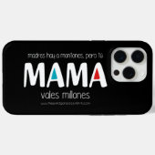 Coques Case-Mate iPhone Mama vales millones (Verso (horizontal))