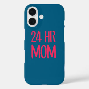Coques iPhone 16 Maman 24 h