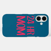 Coques Case-Mate iPhone Maman 24 h (Verso (horizontal))