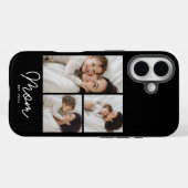 Coques Case-Mate iPhone Maman a établi le script noir 3 Photo (Verso (horizontal))