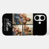 Coques Case-Mate iPhone Maman a établi un script élégant noir 3 Photo (Verso (horizontal))