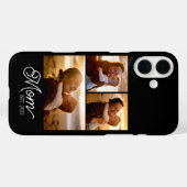 Coques Case-Mate iPhone Maman a établi un script moderne noir 3 Photo (Verso (horizontal))