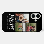 Coques Case-Mate iPhone Maman a établi un script moderne noir 3 Photo (Verso (horizontal))