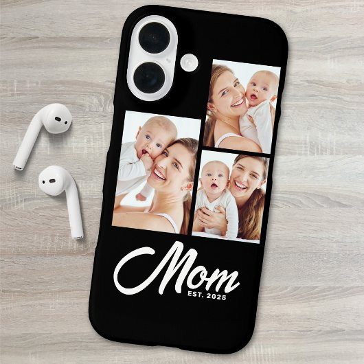 Coques Case-Mate iPhone Maman a établi un script moderne noir 3 Photo