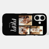 Coques Case-Mate iPhone Maman a établi un script noir 3 Photo (Verso (horizontal))