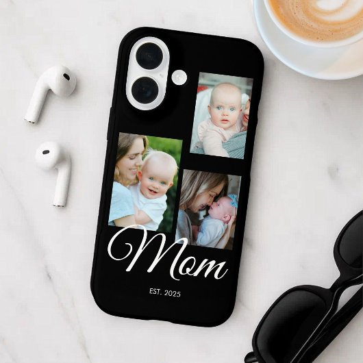 Coques Case-Mate iPhone Maman a établi un script noir moderne 3 Photo