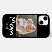 Coques Case-Mate iPhone Maman a établi un script photo noir (Verso (horizontal))