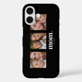 Coques Case-Mate iPhone Maman a établi une photo moderne en noir 3 (Verso)
