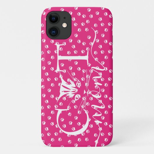 Coques Case-Mate iPhone Maman chat (Dos)