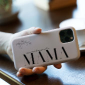 Coques Case-Mate iPhone Maman | Chic Boho Lettering & Floral