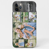 Coques Case-Mate iPhone Maman Citation 6 Photo Collage Rustique Grey (Dos)