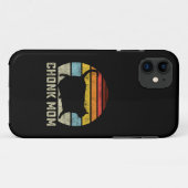 Coques Case-Mate iPhone Maman de chat Chonk Échelle Mème Drôle Style Rétro (Dos (Horizontal))