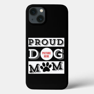 Case-Mate iPhone Case Maman de chien fière personnalisée Amoureux d'anim