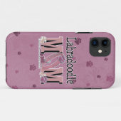 Coques Case-Mate iPhone MAMAN de LabraDoodle (Dos (Horizontal))