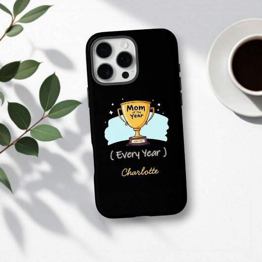Coques Case-Mate iPhone Maman de l'année chaque année | Cadeau mignon pour
