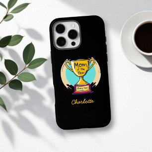 Coques iPhone 16 Pro Max Maman de l'année Fête des mères personnalisées