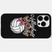 Coques Case-Mate iPhone Maman de volleyeuse (Verso (horizontal))
