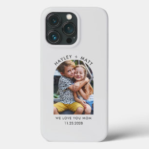 Case-Mate iPhone Case Maman Enfants Photo Moderne Fête des Mères Anniver