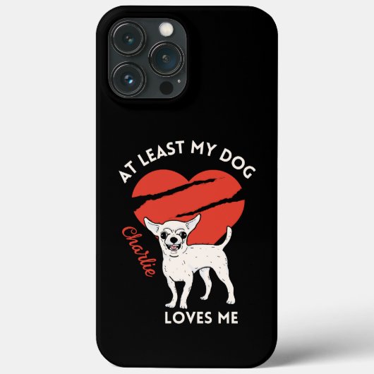 Coques Case-Mate iPhone Maman et papa Chien Aimer Téléphone personnalisé é (Verso)