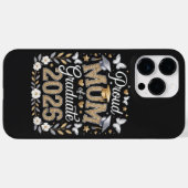 Coques Case-Mate iPhone Maman fière d'une diplômée de 2026 (Verso (horizontal))