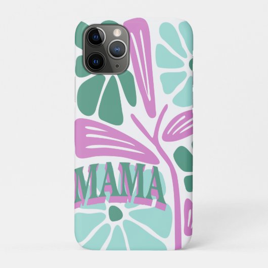 Coques Case-Mate iPhone Maman Floral Fantaisiste  (Dos)