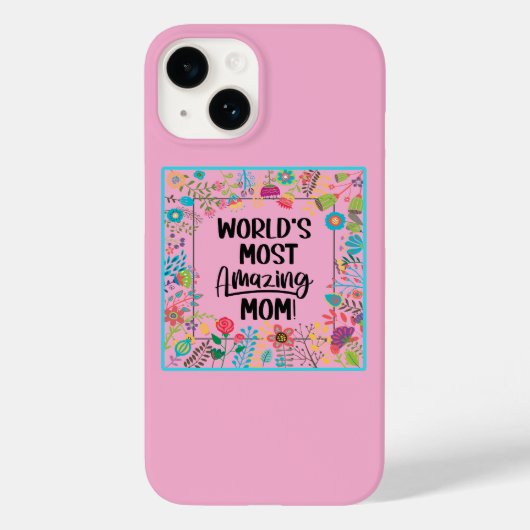Coques Case-Mate iPhone Maman la plus Extraordinaire du monde (Verso)