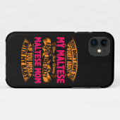 Coques Case-Mate iPhone Maman Maltaise folle (Dos (Horizontal))
