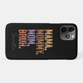 Coques Case-Mate iPhone Maman. Maman. Maman. Bruh (Dos (Horizontal))