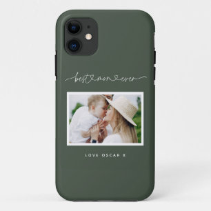 Case-Mate iPhone Case Maman mignon script moderne cadeau photo