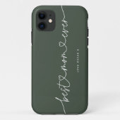 Coques Case-Mate iPhone Maman mignonne script moderne cadeau photo Coque-M (Dos)