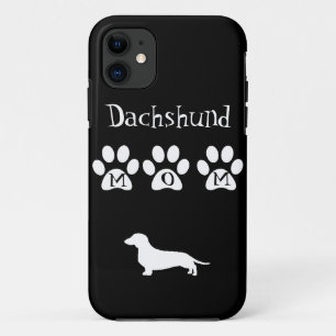 Etui iPhone Case-Mate Maman noire/blanche de Dachshund