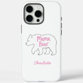 Coques Case-Mate iPhone Maman Ours | Cute & Funny Fête des Mères (Verso)