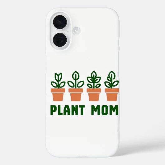 Coques Case-Mate iPhone Maman plante (Verso)