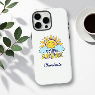 Coques iPhone 16 Pro Max Maman, Tu Es Mon Soleil Fête des Mères mignonnes