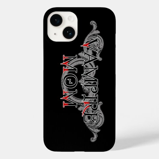 Coques Case-Mate iPhone Maman Vampire (Verso)