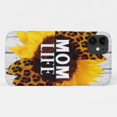 Coques Case-Mate iPhone Maman Vie tournesol avec le bois (Dos (Horizontal))