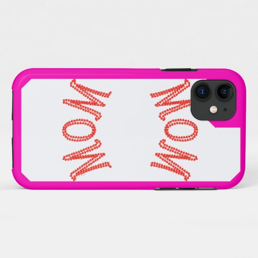 Coques Case-Mate iPhone Maman Wow (Dos (Horizontal))